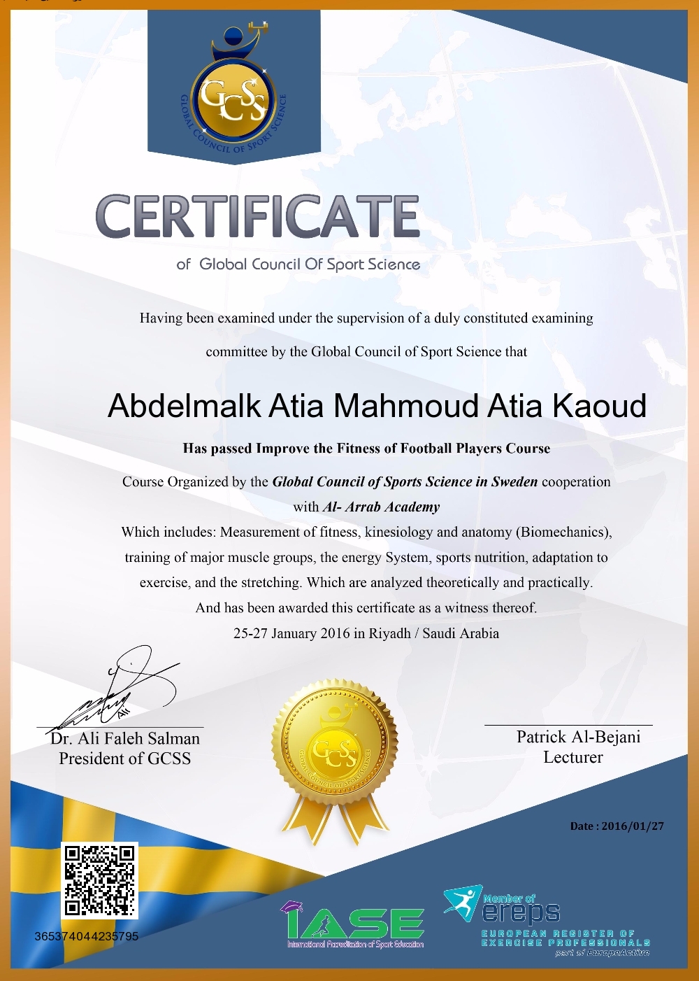 Abdelmalk Atia Mahmoud Atia Kaoud